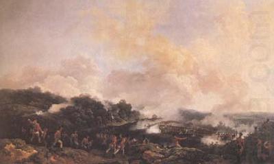 Philip James de Loutherbourg Warley Camp The Mock Attack (mk25) china oil painting image